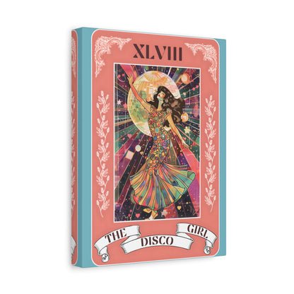 1.25" Matte Canvas - The Disco Girl