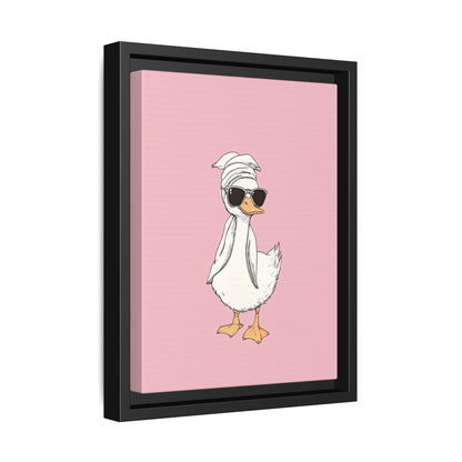 Framed Canvas - Sassy Duck Retreat