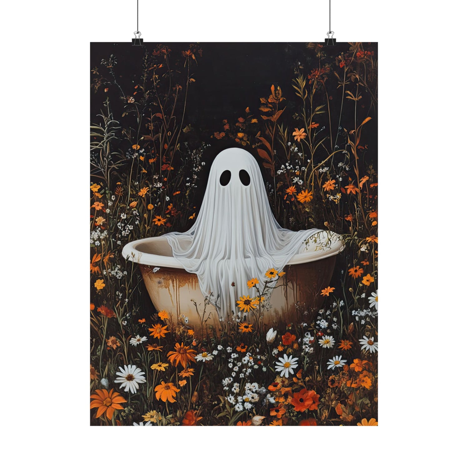 Wildflower Bathtub Ghost