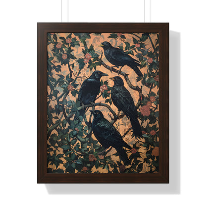 Framed Paper Print - Rook&