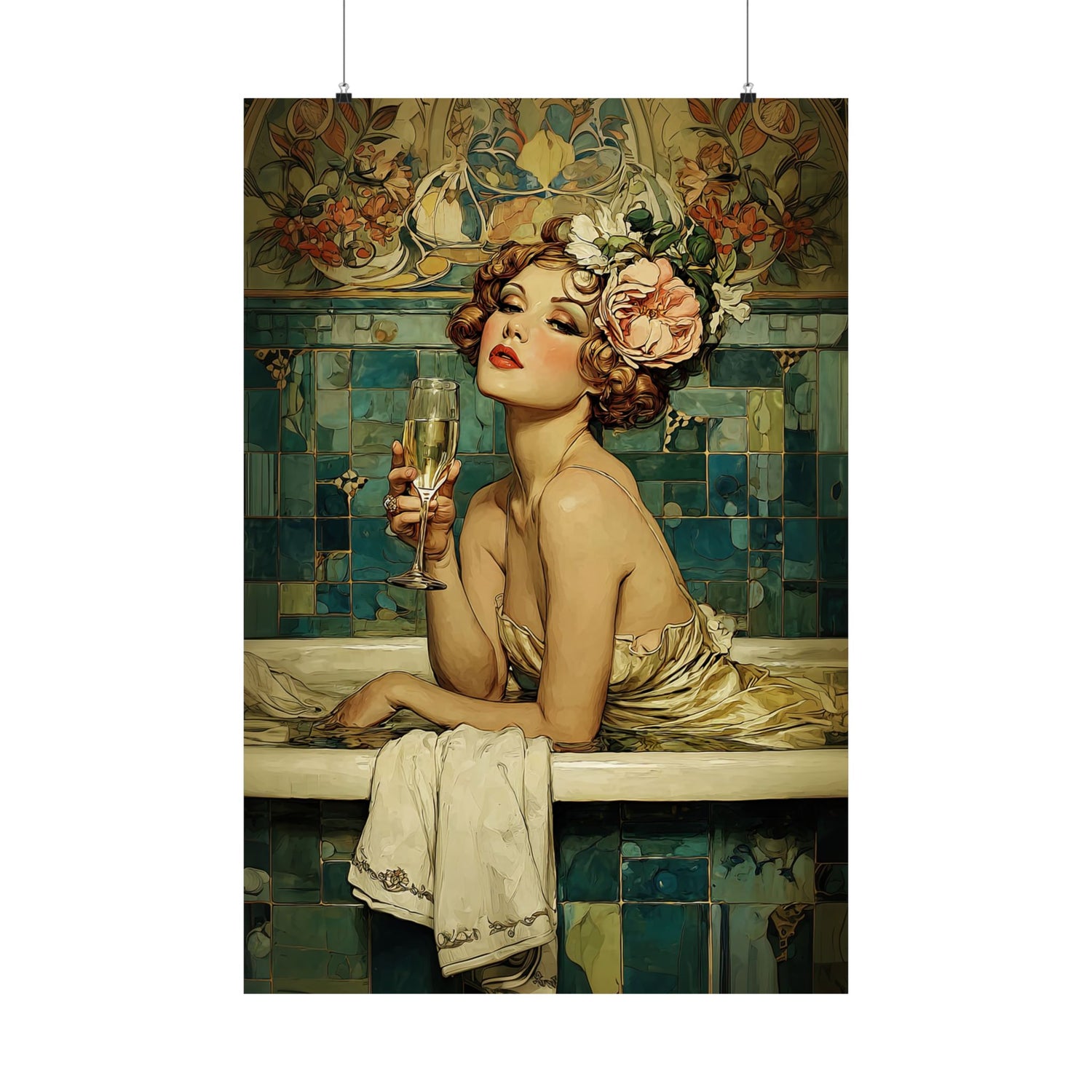 Champagne Bathtub Coquette