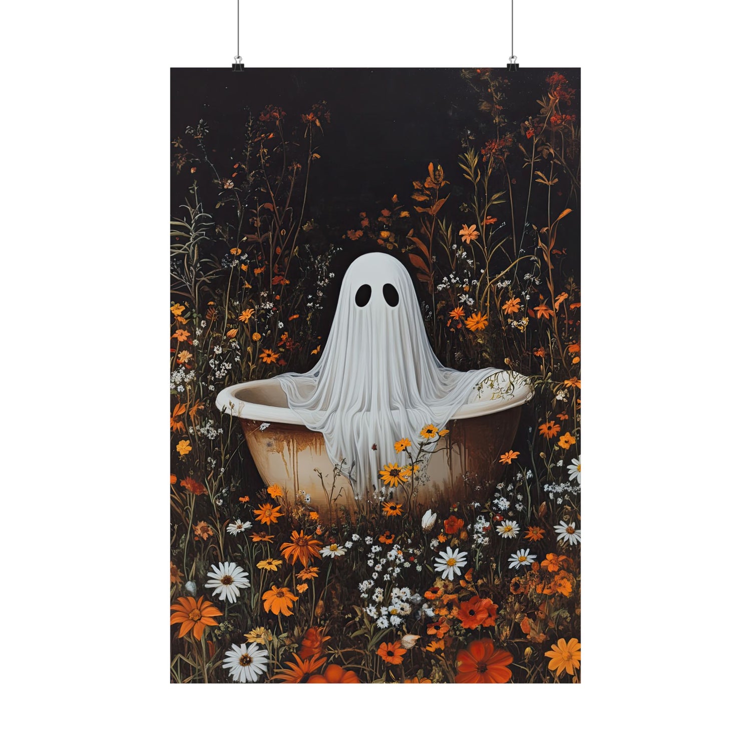 Wildflower Bathtub Ghost