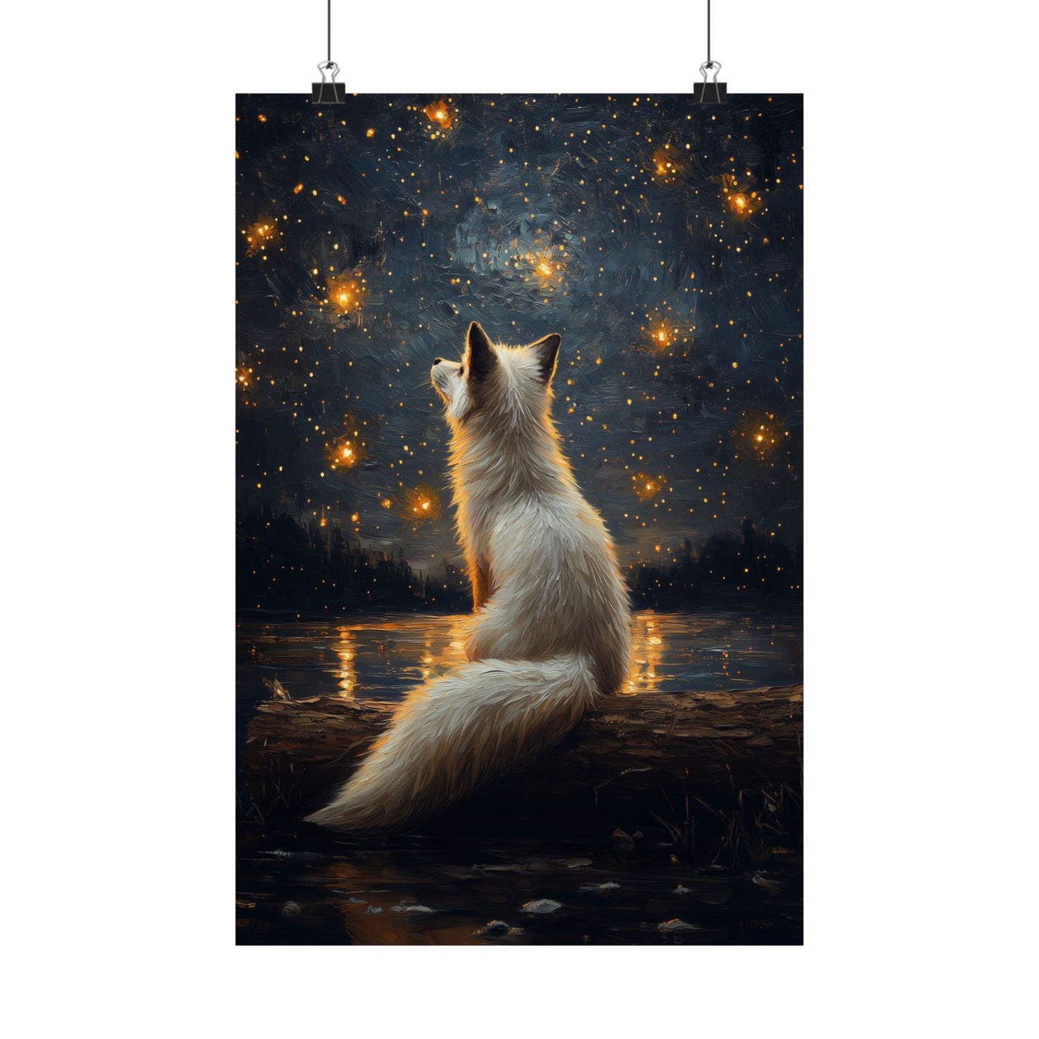 Stargazing Fox Reverie