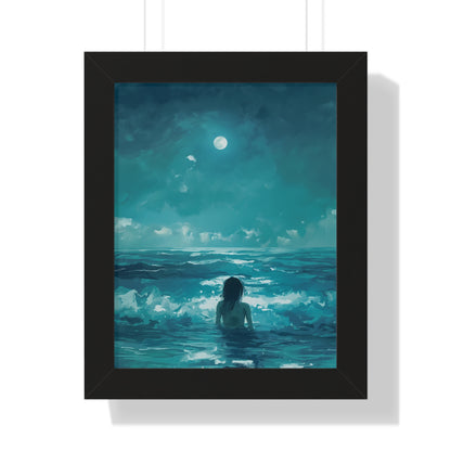 Framed Paper Print - Married to the Sea