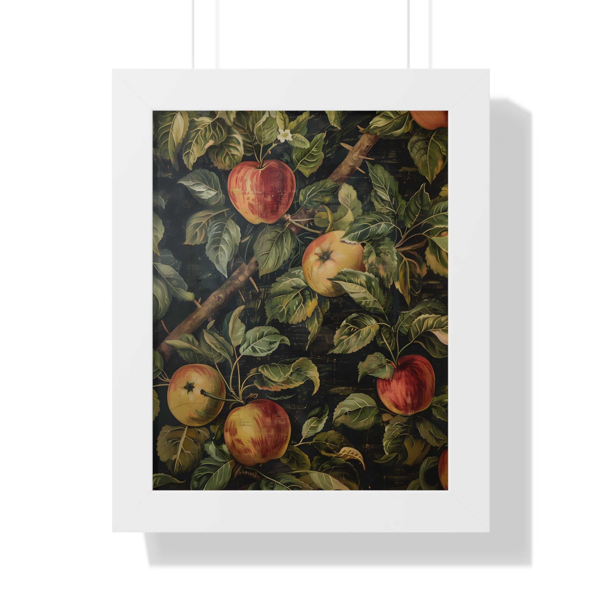 Framed Paper Print - Orchard Harvest Apples