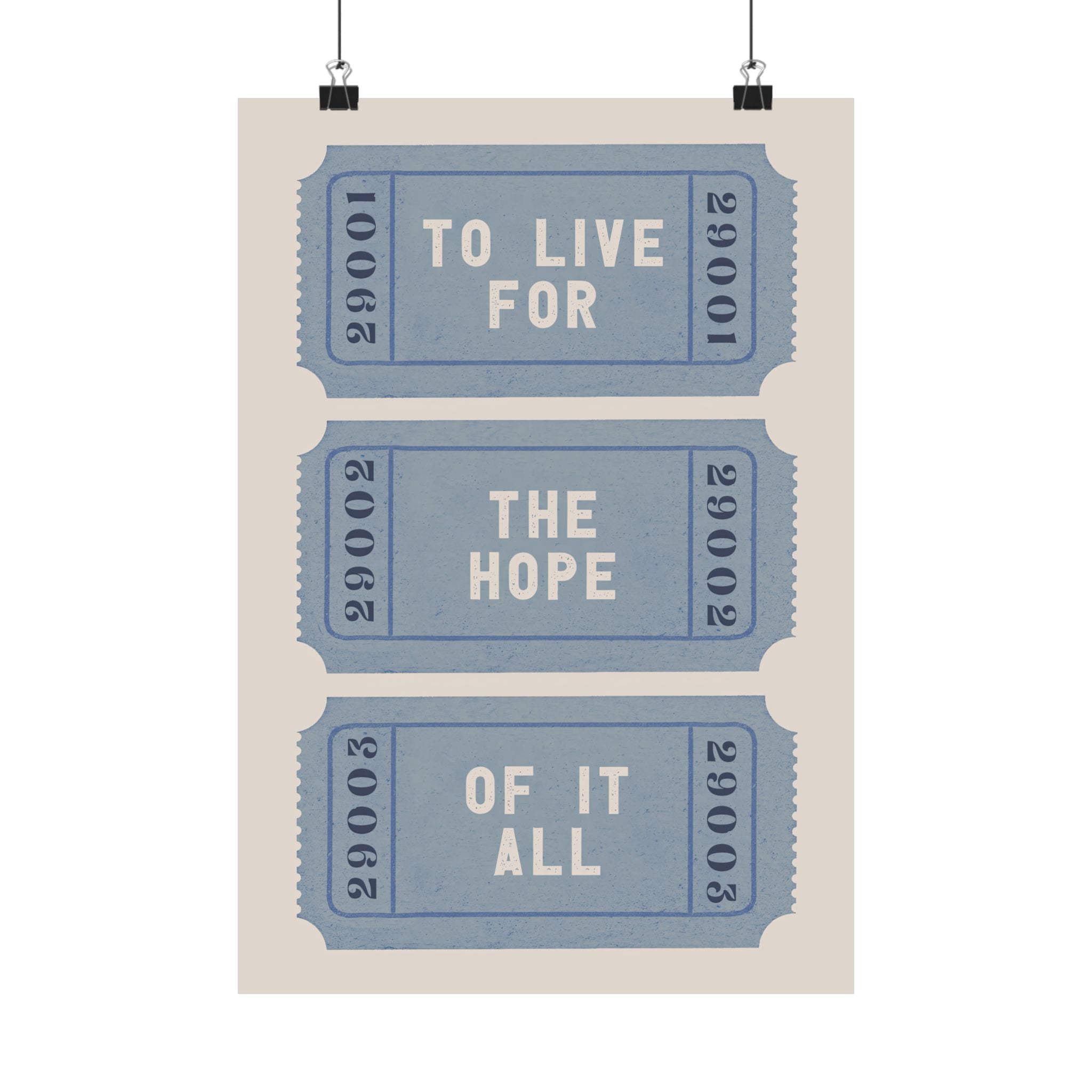 The Hope Ticket Trilogy