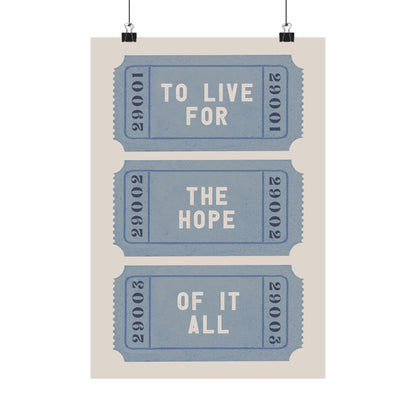 The Hope Ticket Trilogy