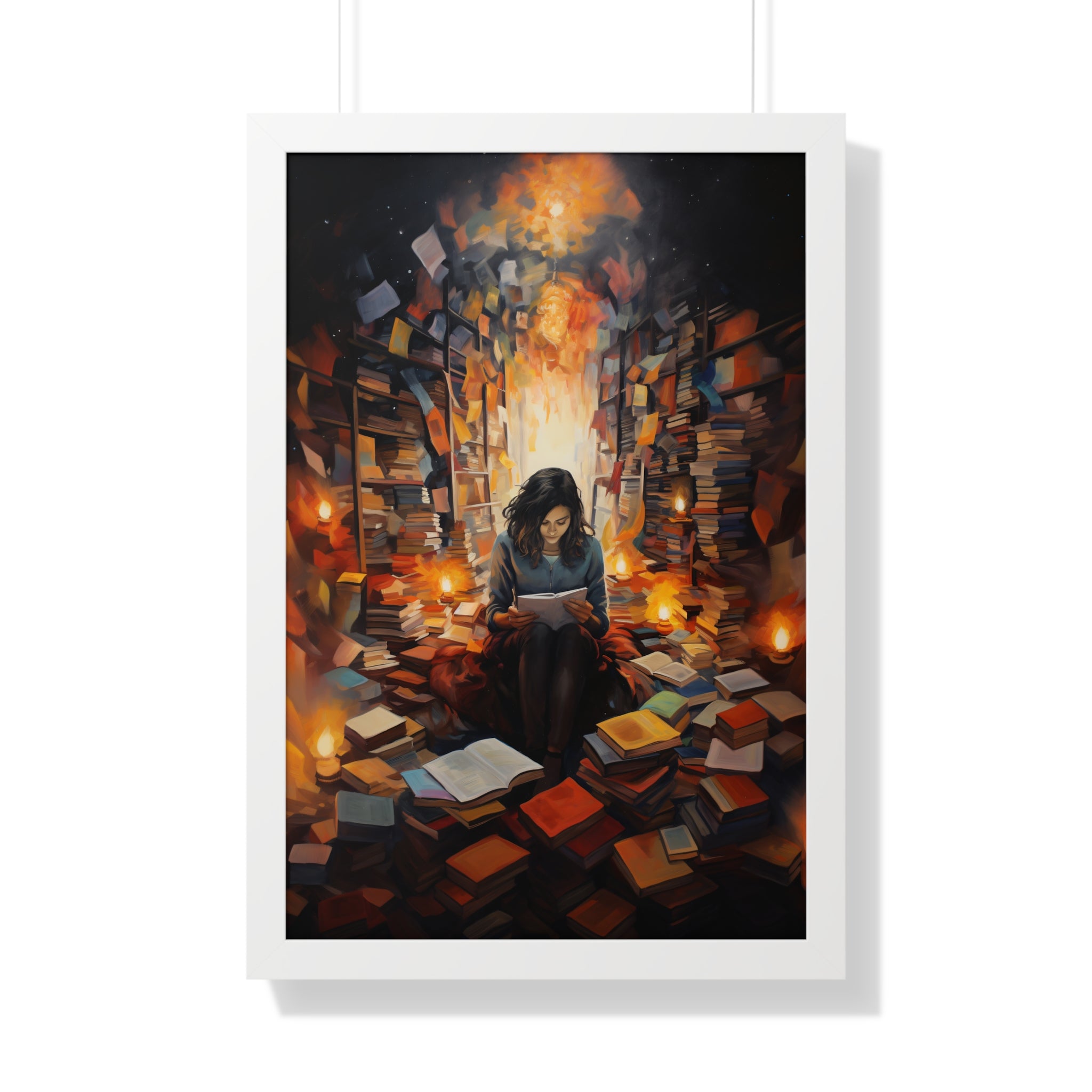 Framed Paper Print - The Sanctuary of Stories