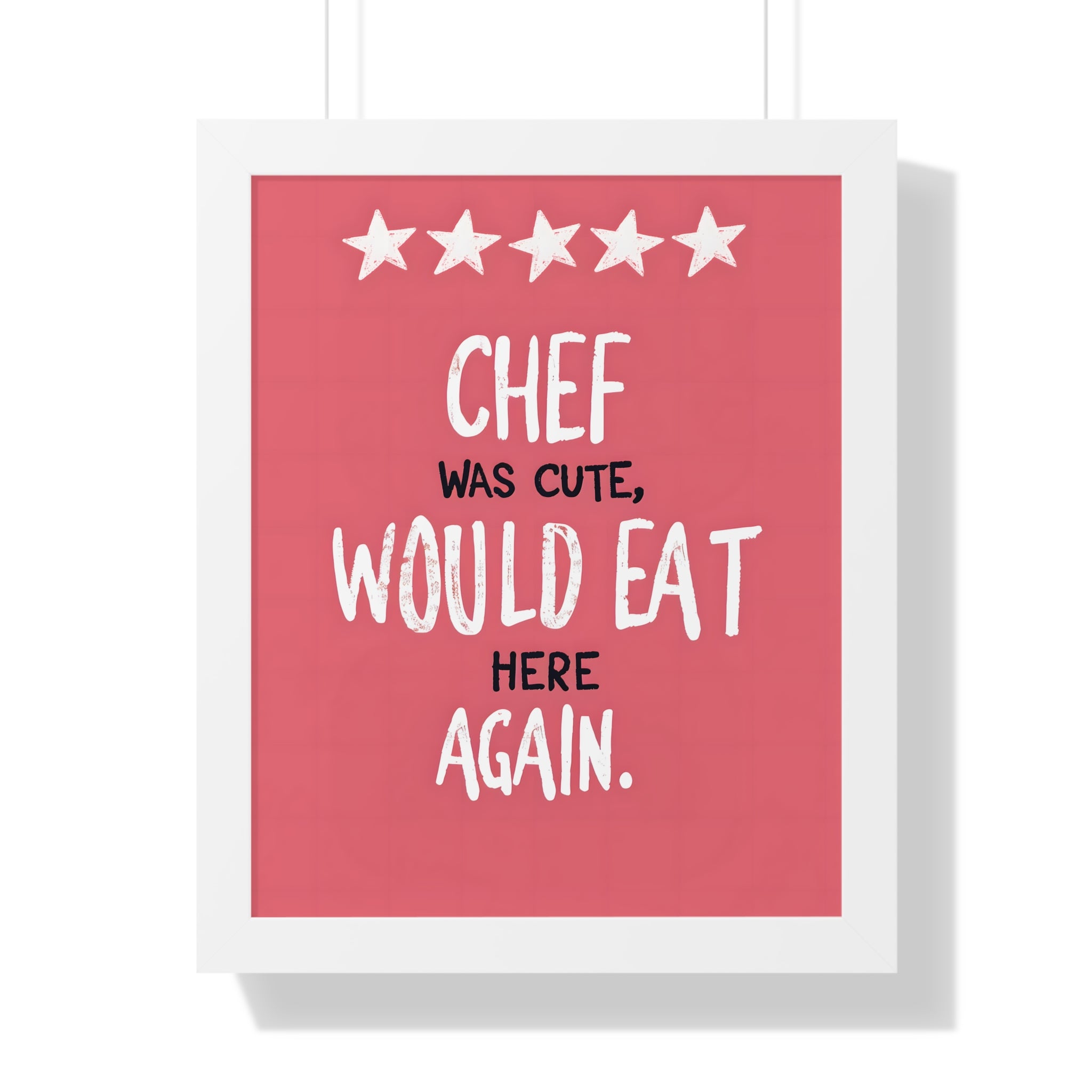 Framed Paper Print - Chef’s Charm