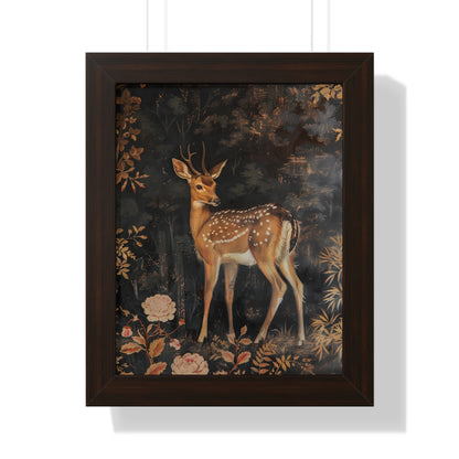 Framed Paper Print - Enchanted Forest Doe