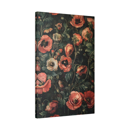 .75&quot; Matte Canvas - Enchanted Poppy Reverie