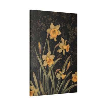 .75&quot; Matte Canvas - Golden Daffodils&