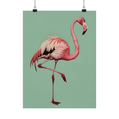 Pink Flamingo Tropical