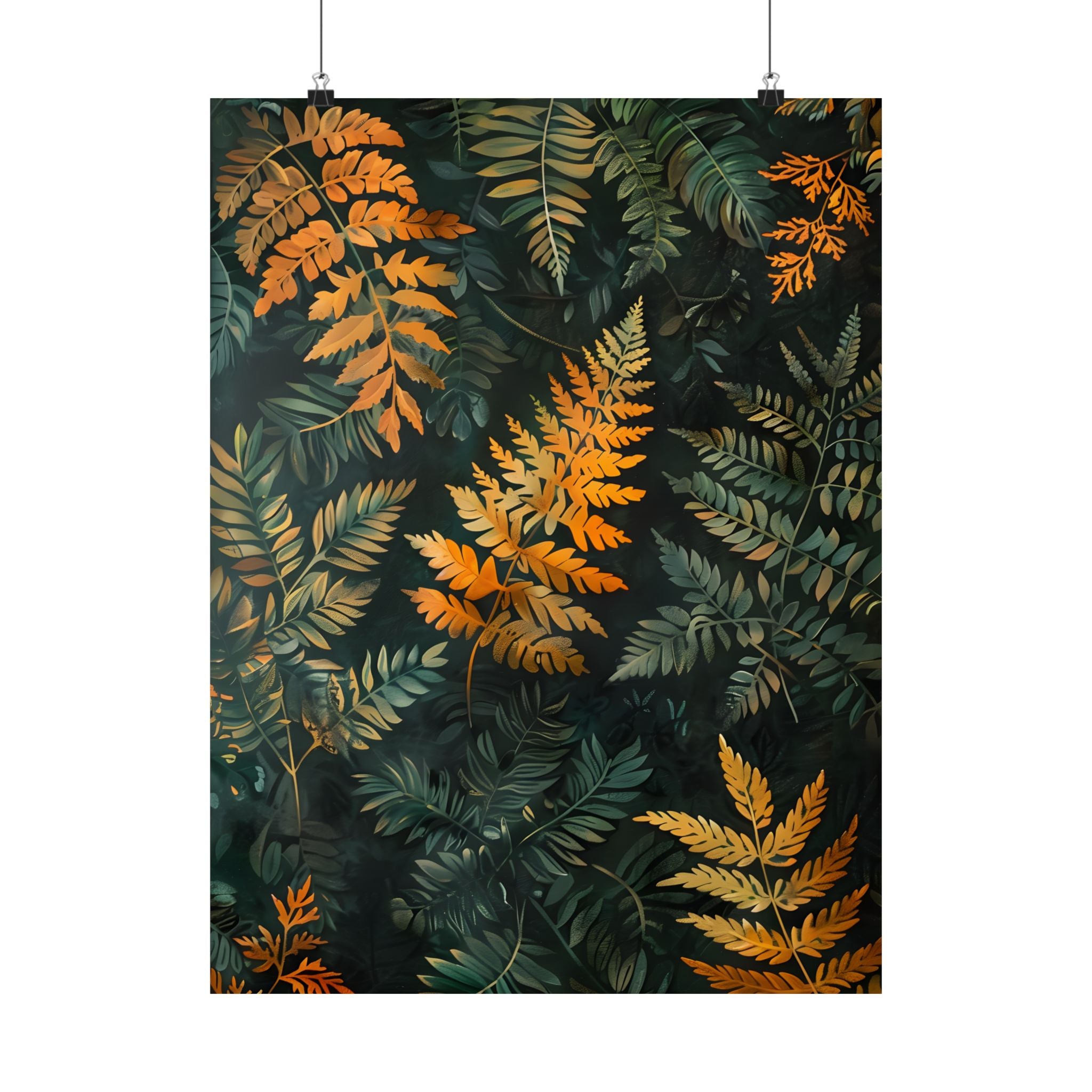 Golden Fern Elegance