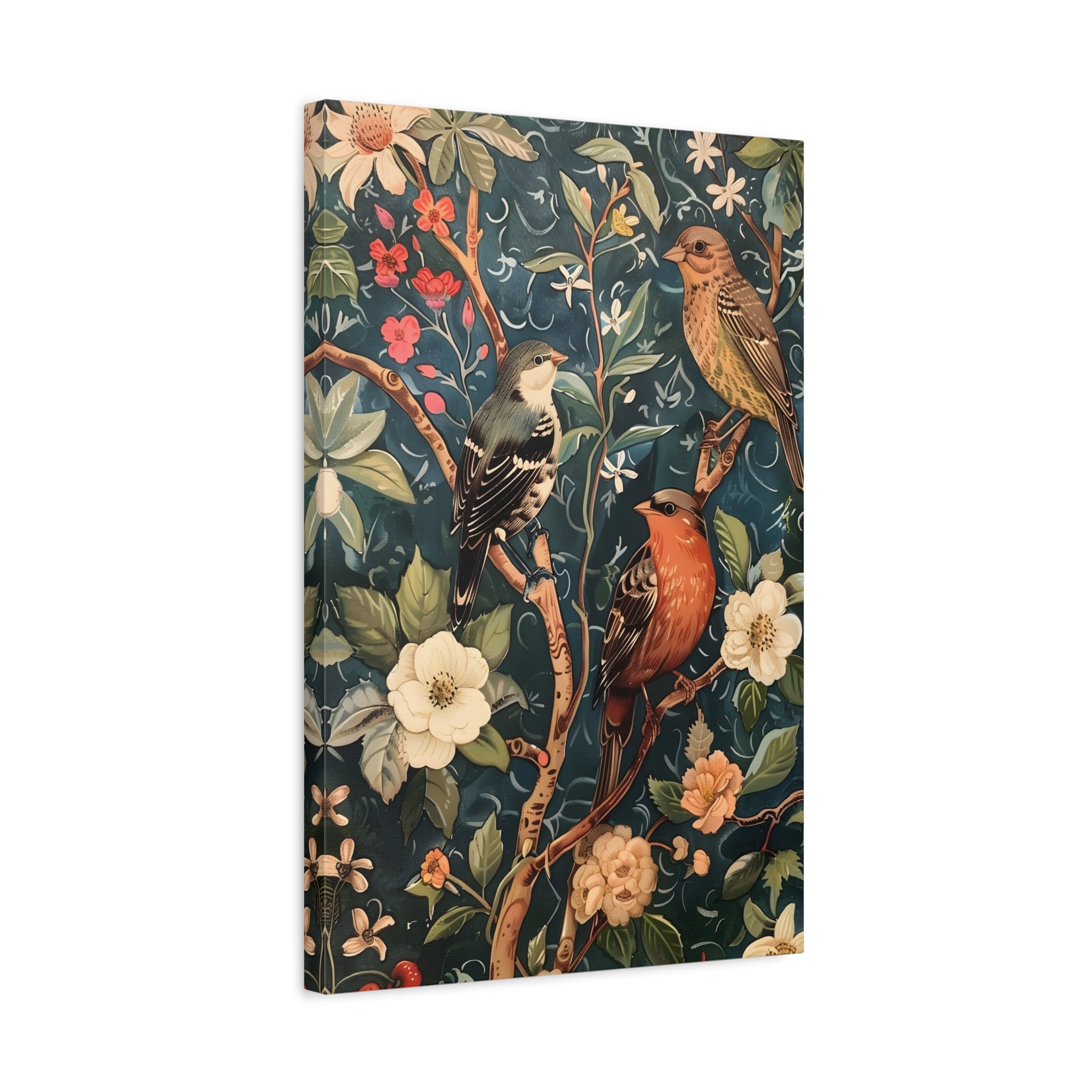 1.25" Matte Canvas - Robin and Sparrow Symphony