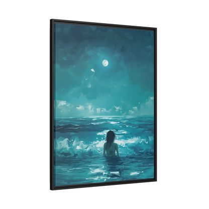 Framed Canvas - Married to the Sea