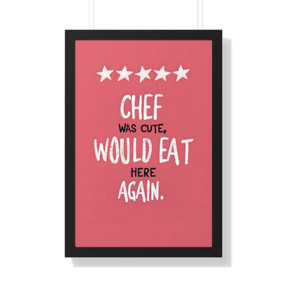 Framed Paper Print - Chef’s Charm