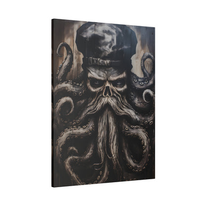 .75&quot; Matte Canvas - Kraken Captain&