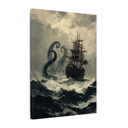 .75" Matte Canvas - Into the Kraken’s Wake