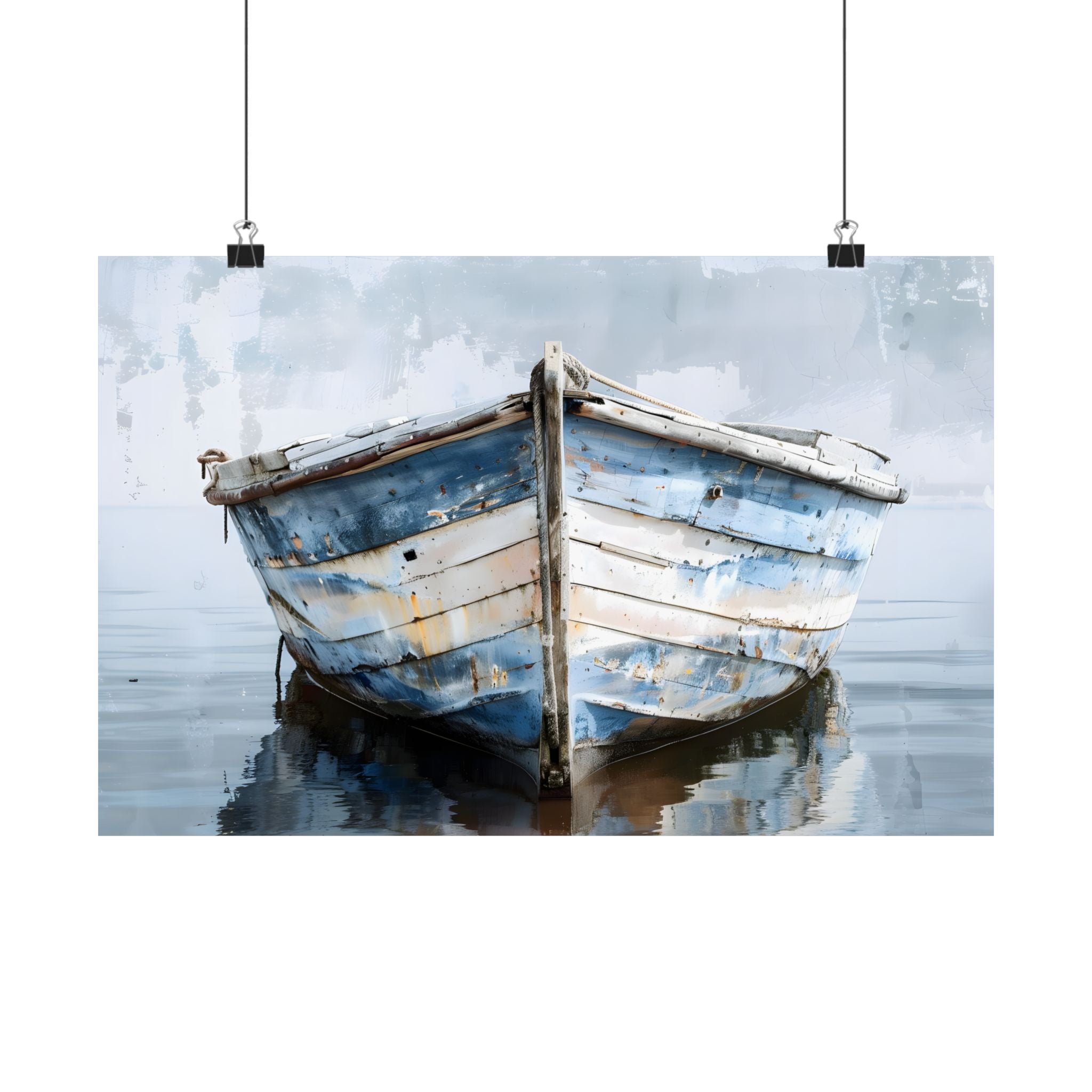 Weathered Harbor Boat
