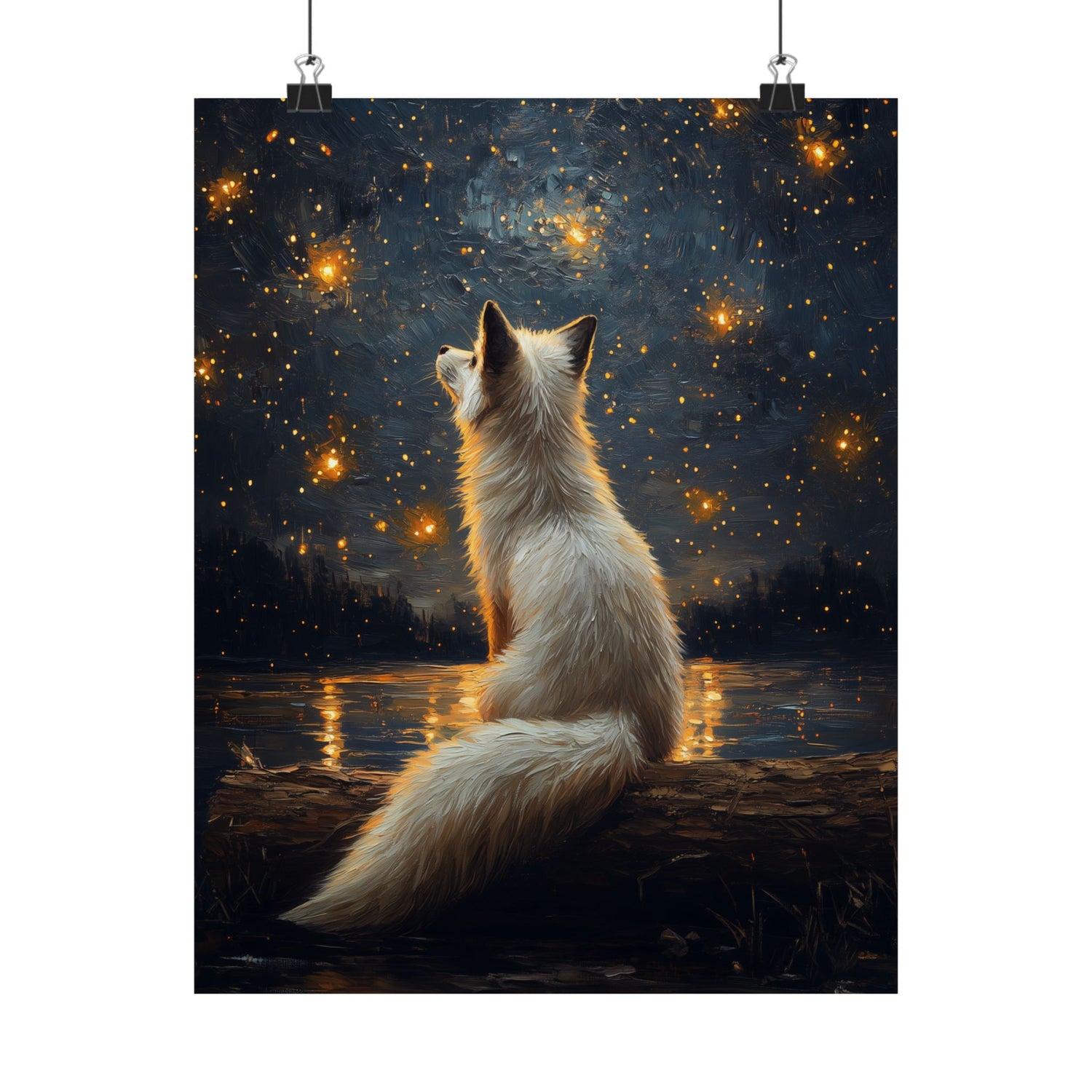 Stargazing Fox Reverie