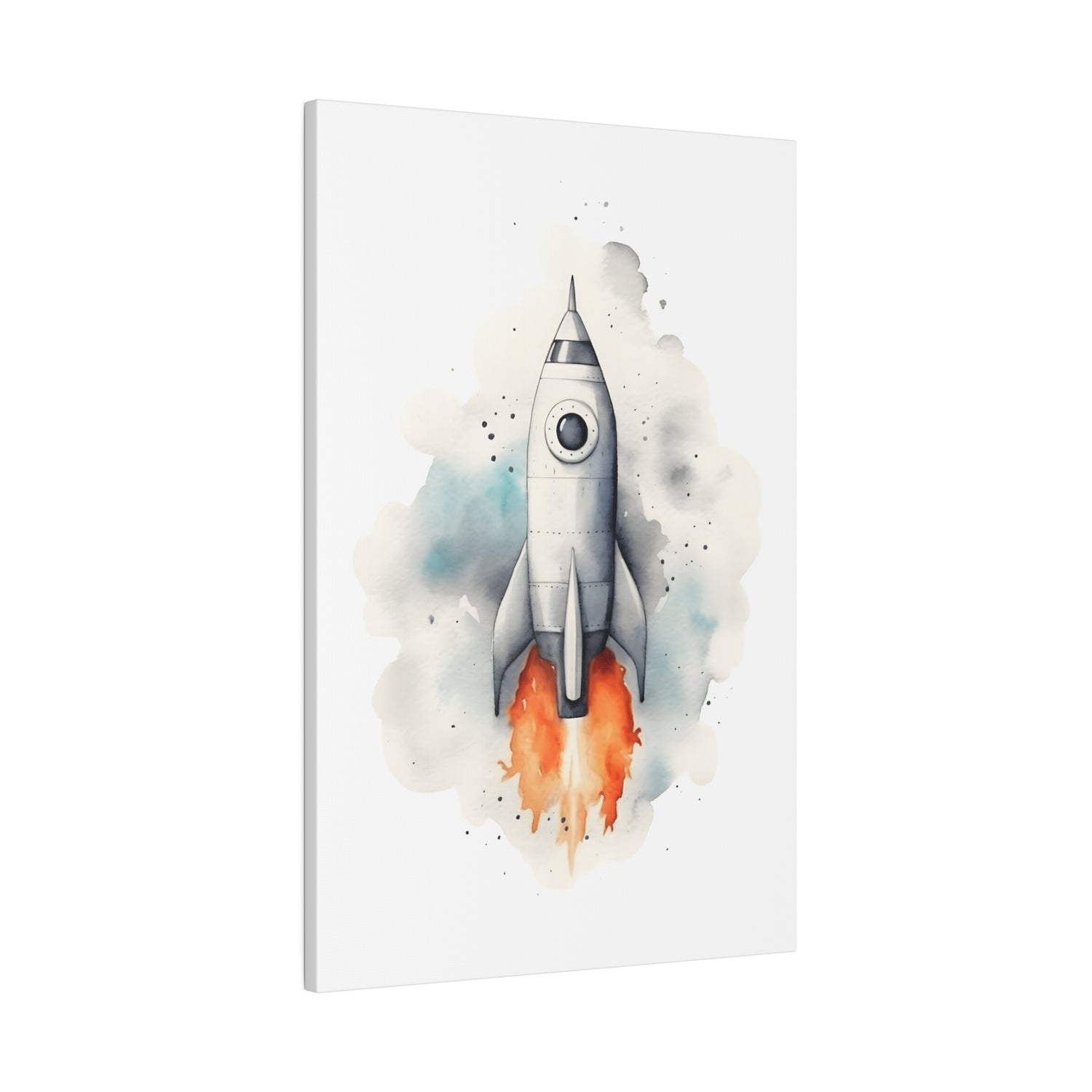 .75&quot; Matte Canvas - Cosmic Liftoff Dreams