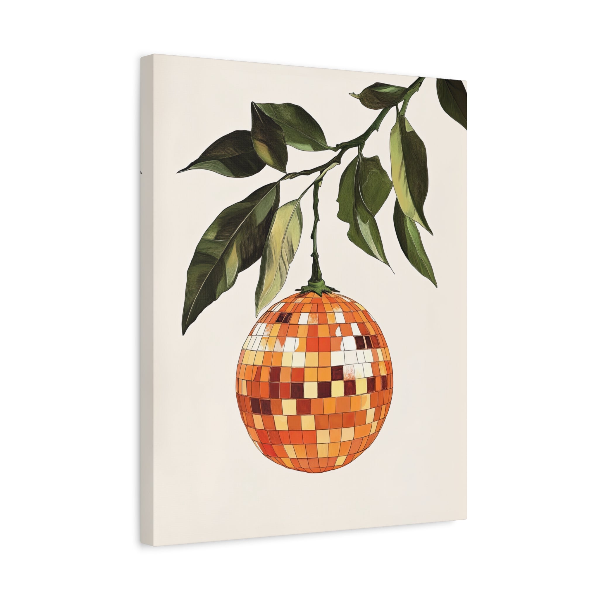 1.25" Matte Canvas - Citrus Disco Glow Drop