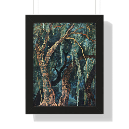 Framed Paper Print - Morris Willow Whispers