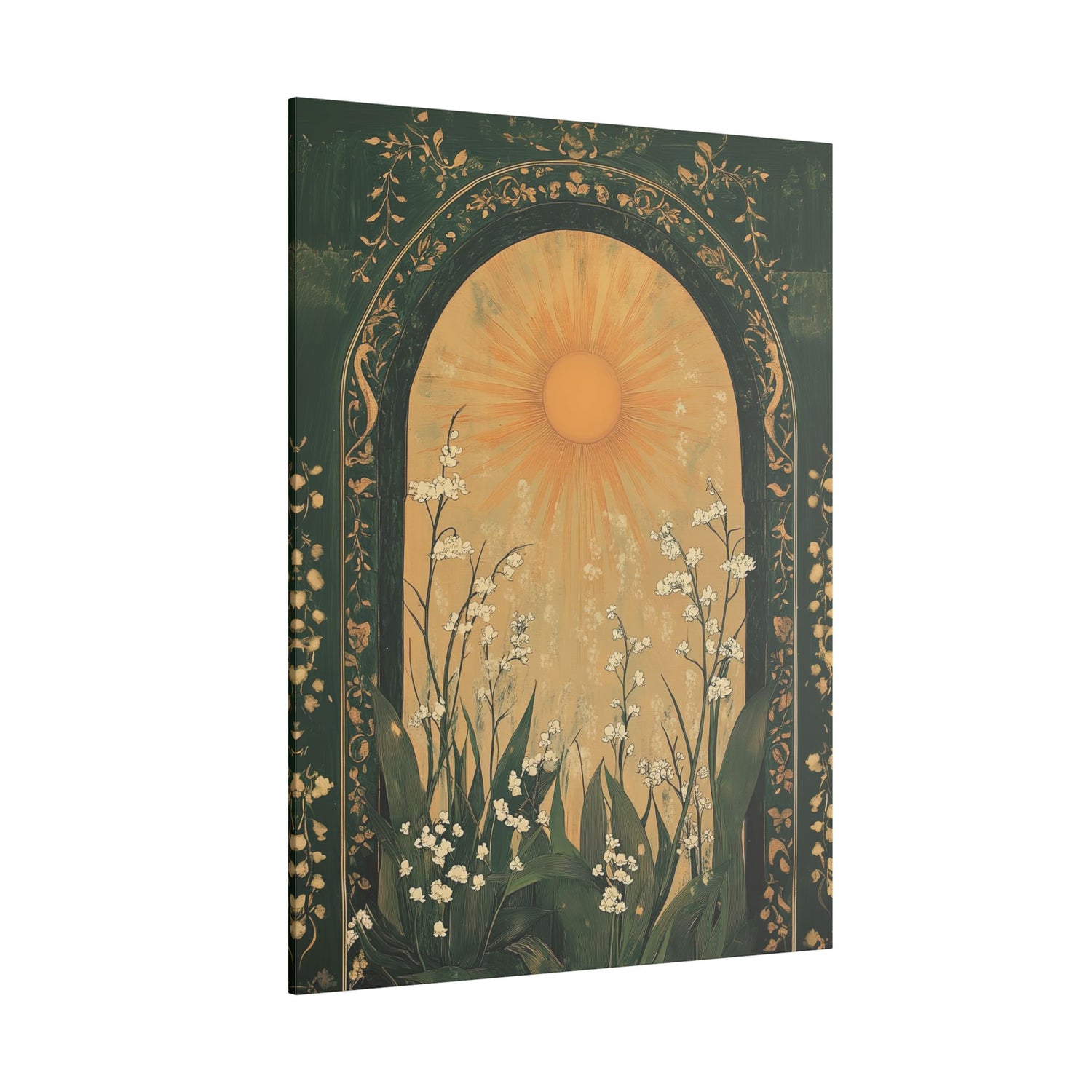 .75" Matte Canvas - Lily of the Valley Archway