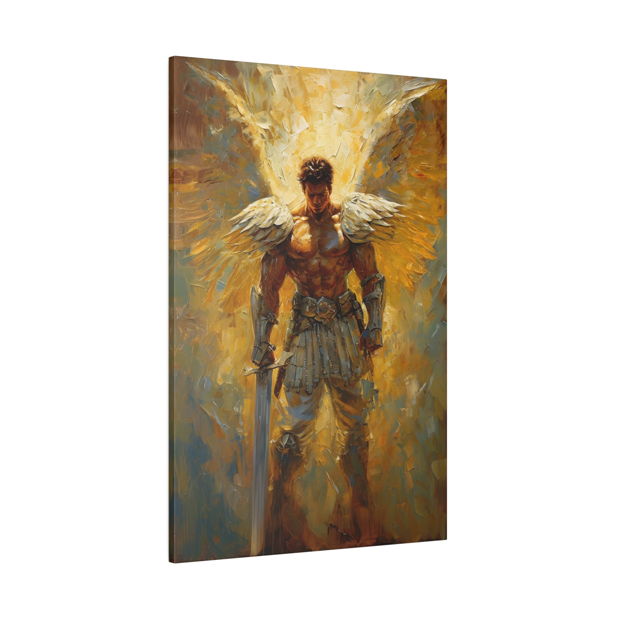 .75&quot; Matte Canvas - Celestial Warrior&