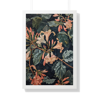 Framed Paper Print - Honeysuckle&