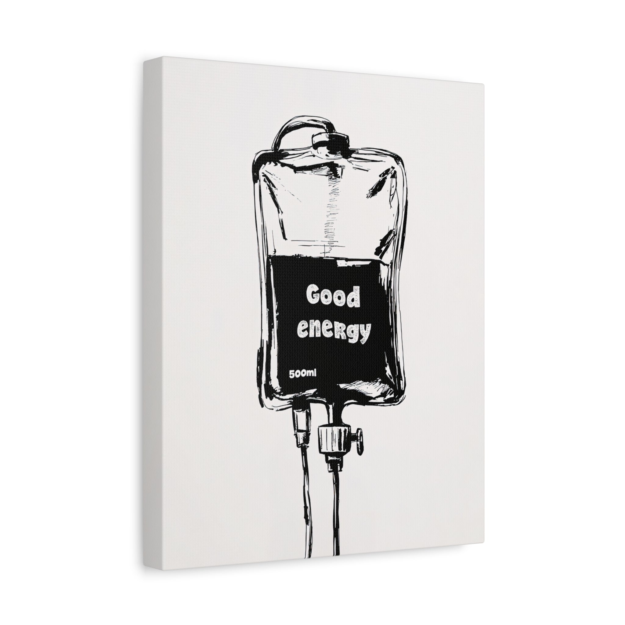 1.25" Matte Canvas - Good Energy IV Bag