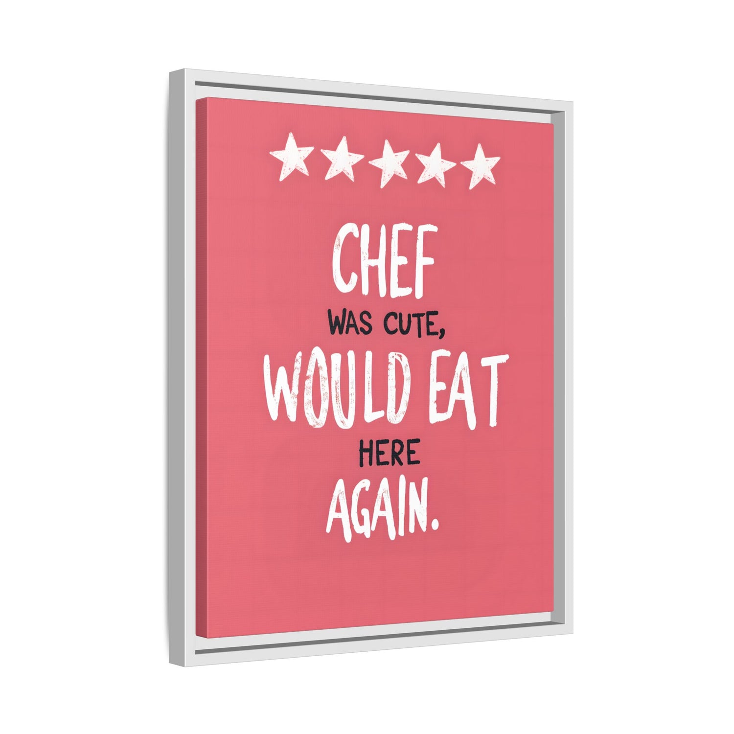 Framed Canvas - Chef’s Charm