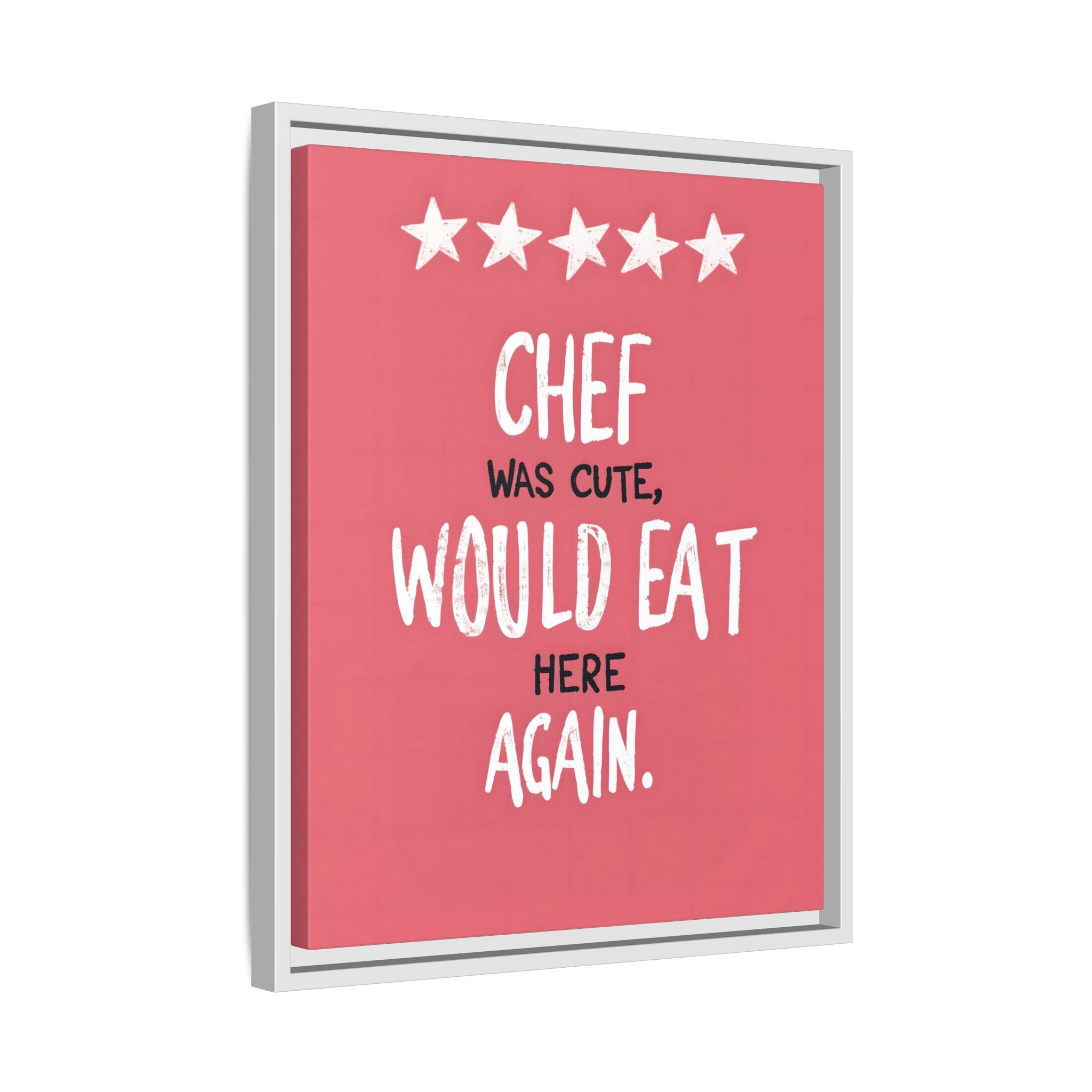 Framed Canvas - Chef’s Charm
