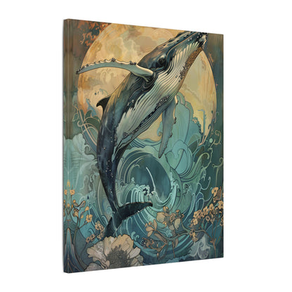 .75" Matte Canvas - Moonrise Humpback Bloom