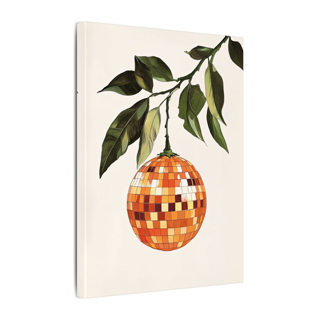 .75&quot; Matte Canvas - Citrus Disco Glow Drop