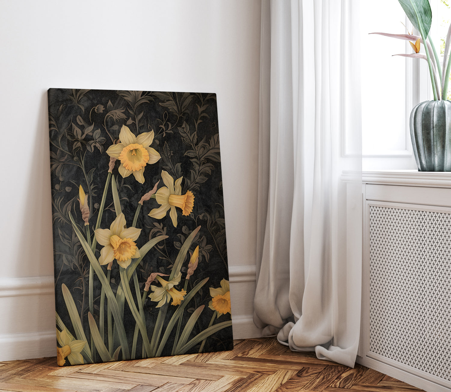 .75&quot; Matte Canvas - Golden Daffodils&