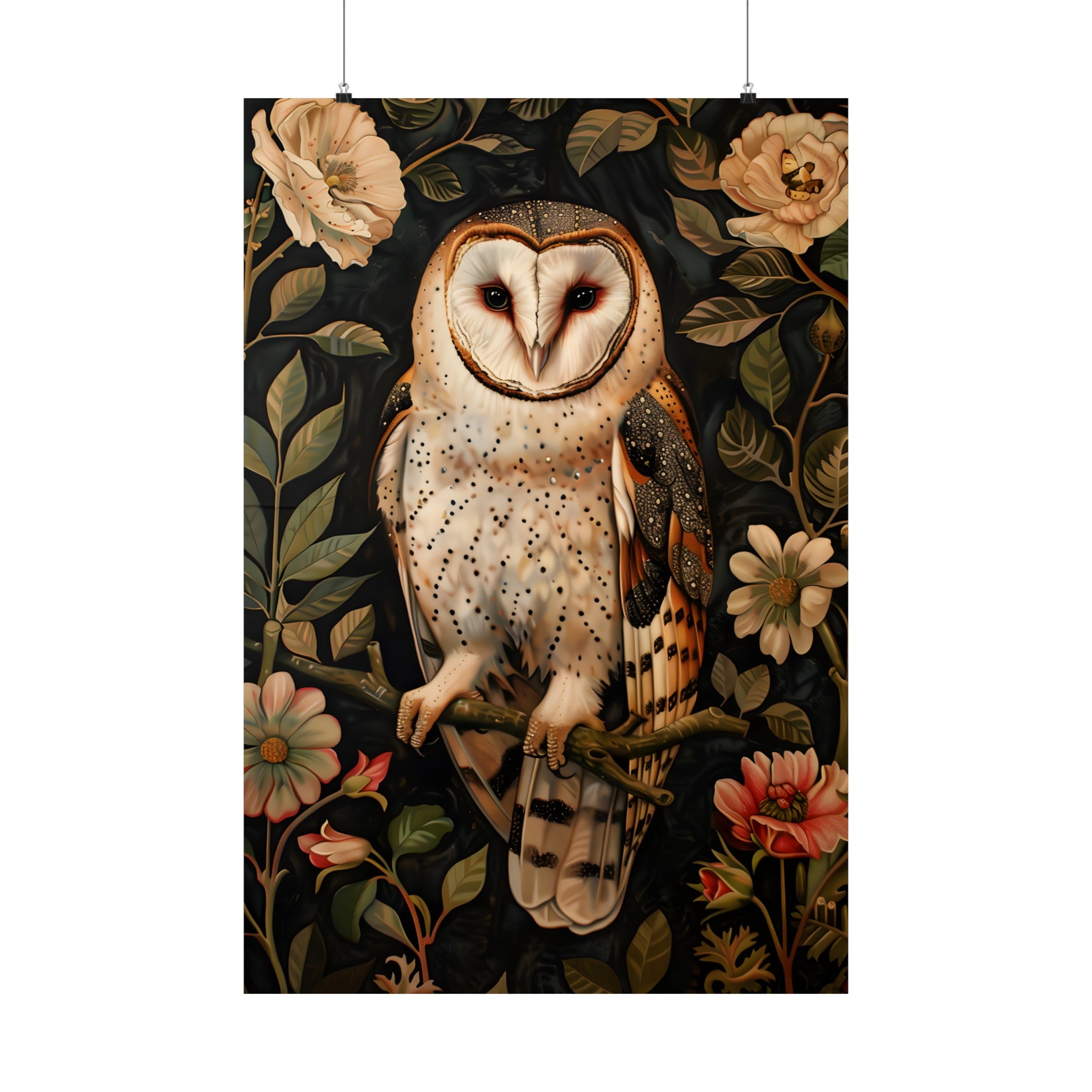 Nocturnal Bloom Owl