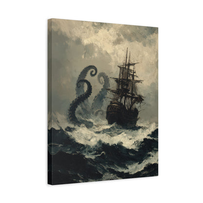 1.25" Matte Canvas - Into the Kraken’s Wake