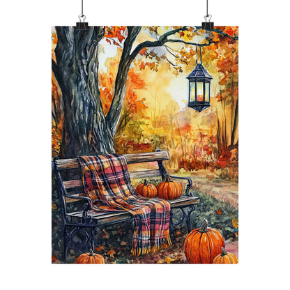 Golden Pause in Fall