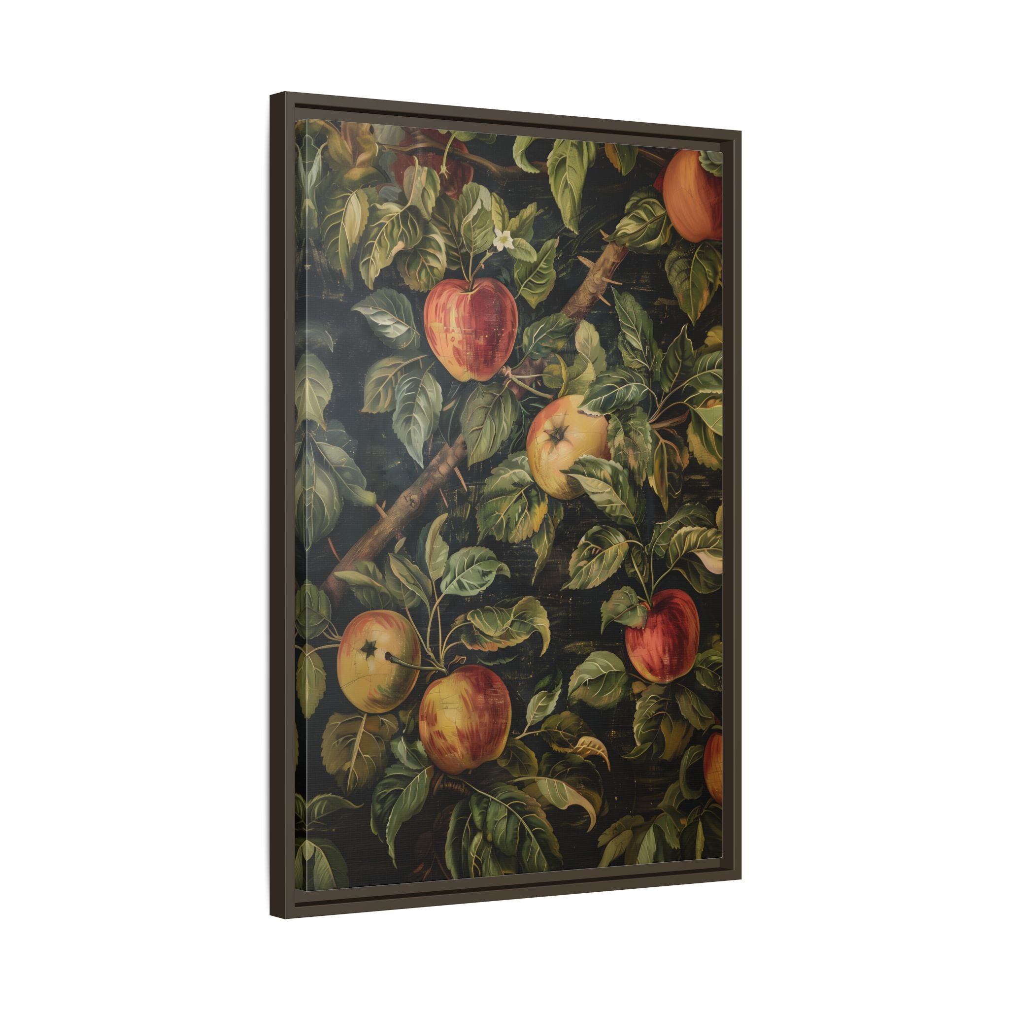 Framed Canvas - Orchard Harvest Apples