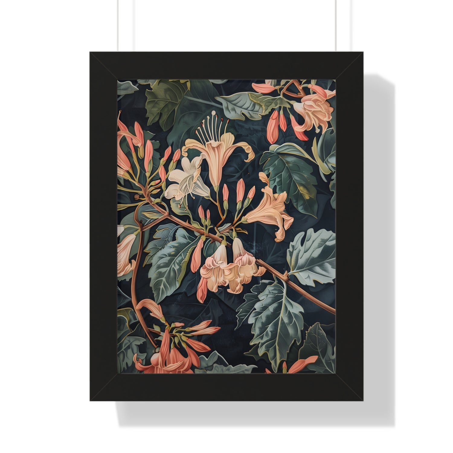 Framed Paper Print - Honeysuckle&