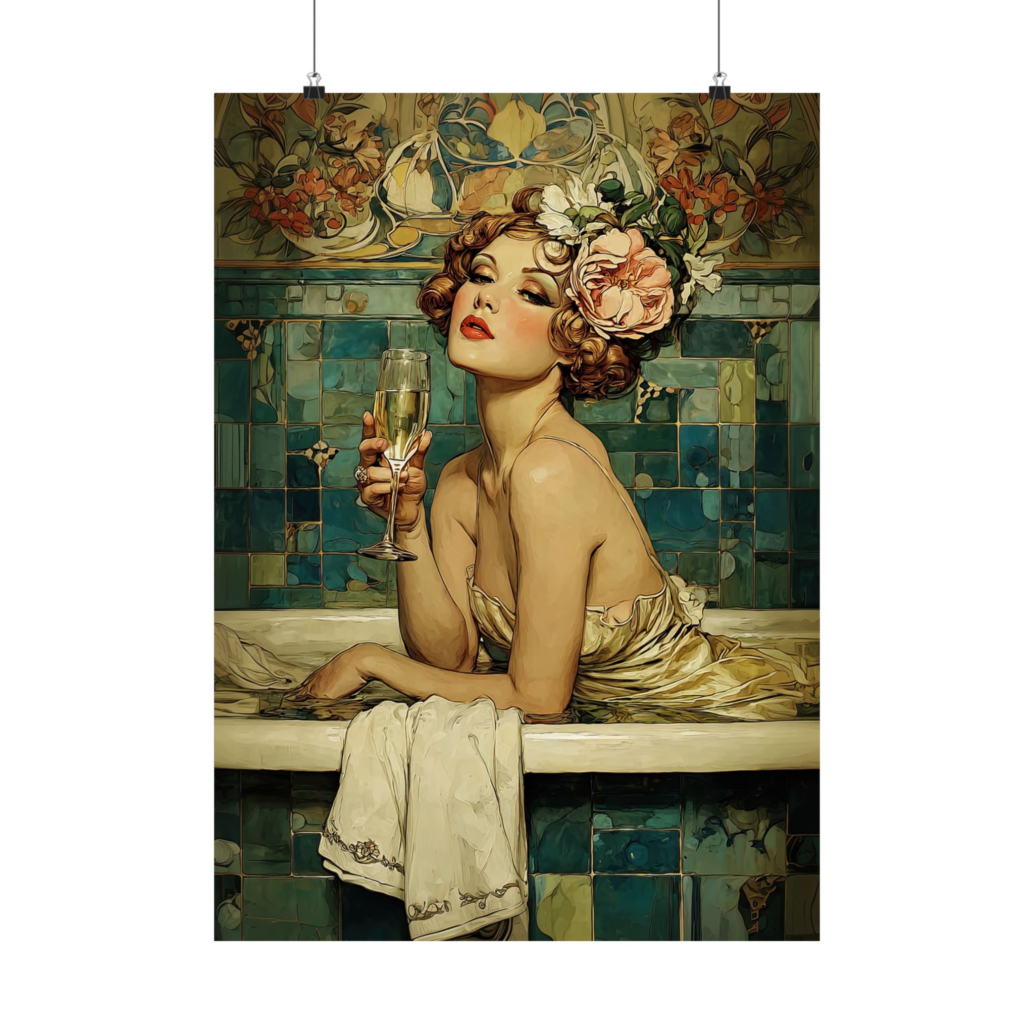 Champagne Bathtub Coquette