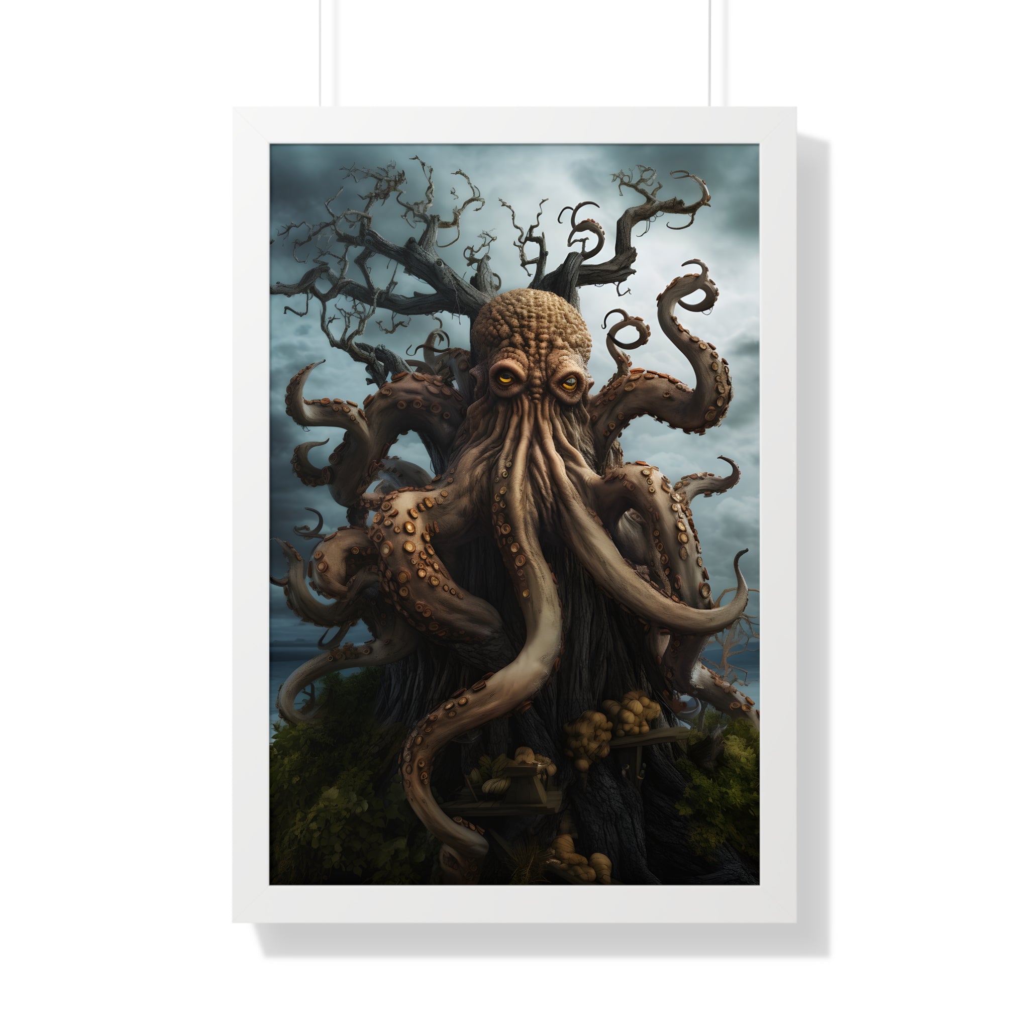 Framed Paper Print - Cthulhu&