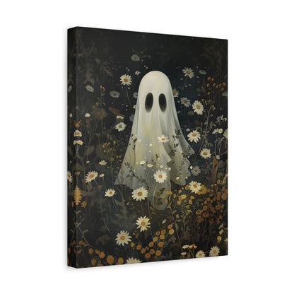1.25" Matte Canvas - Daisy Meadow Ghost