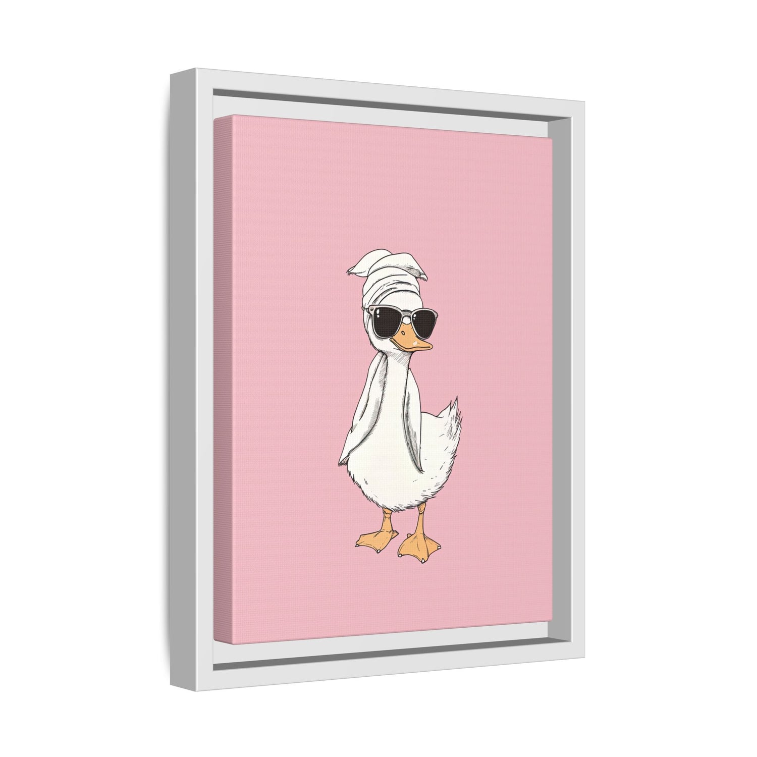 Framed Canvas - Sassy Duck Retreat