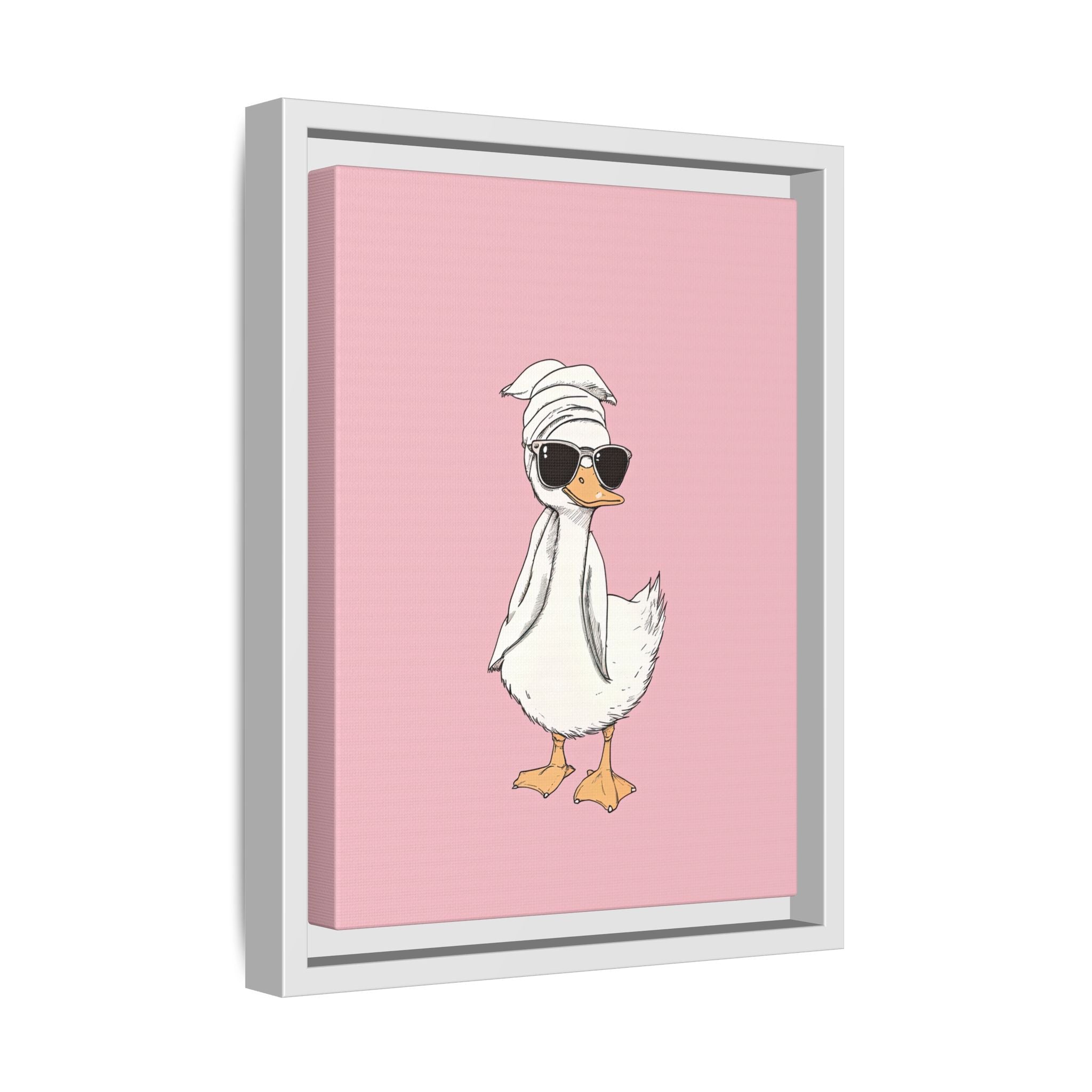 Framed Canvas - Sassy Duck Retreat