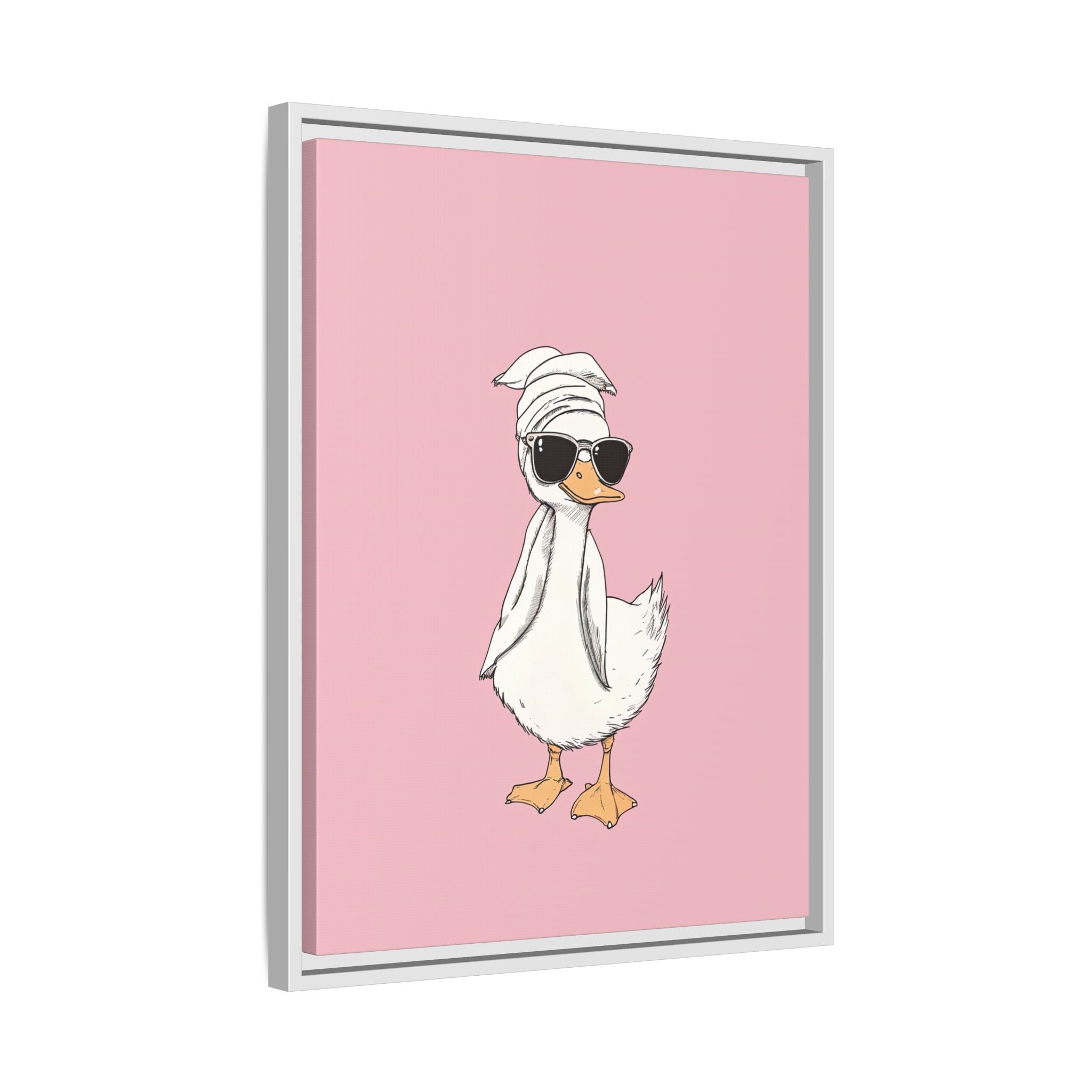 Framed Canvas - Sassy Duck Retreat