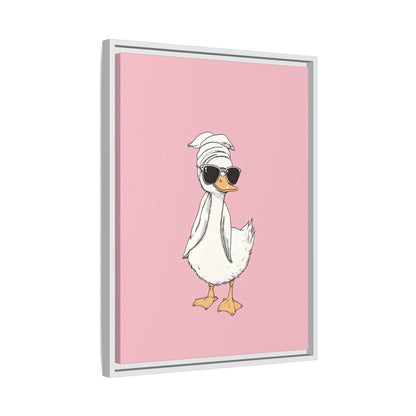 Framed Canvas - Sassy Duck Retreat