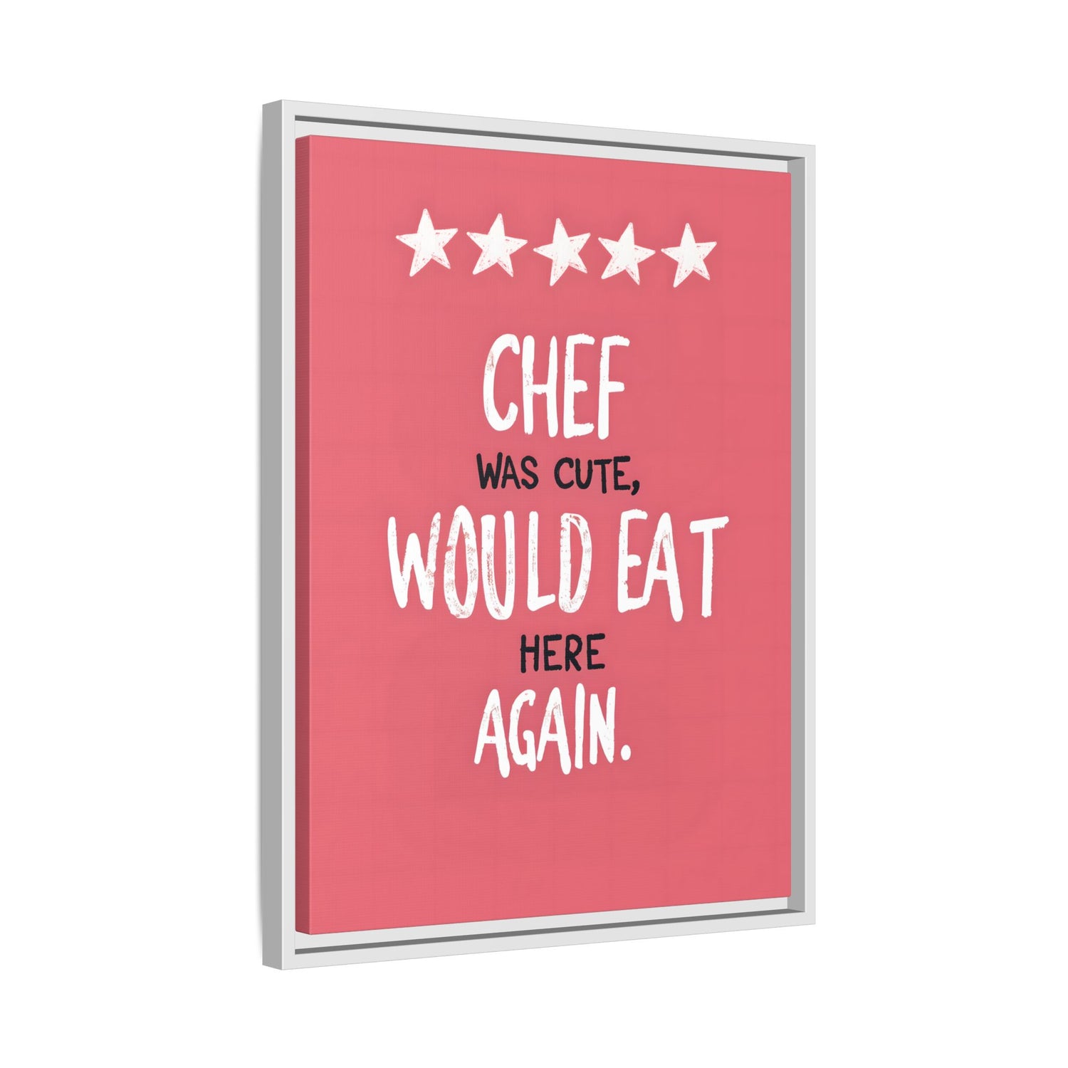 Framed Canvas - Chef’s Charm